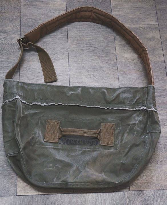 No Excuse® - the "rookie" Retro Vintage Stylish Military Canvas Hand Made messenger bag