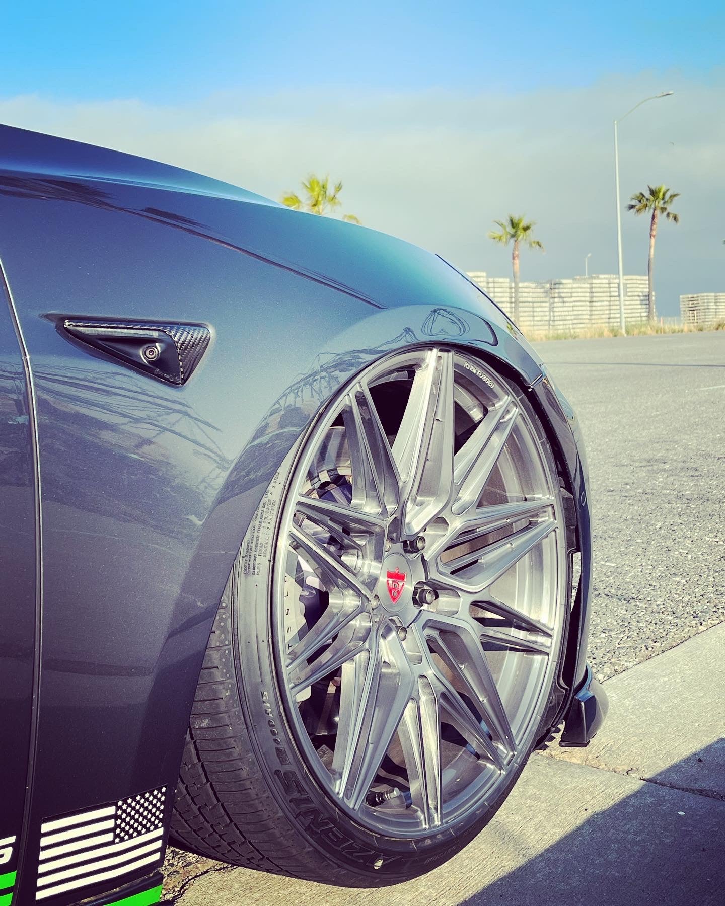 Tesla RVRN® Monoblock Forged Wheels MS808