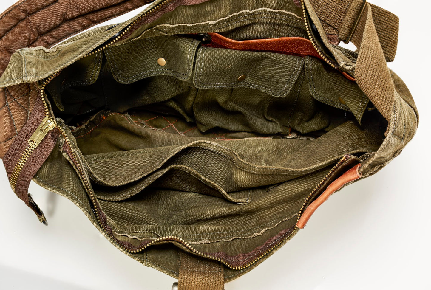 No Excuse® - the "rookie" Retro Vintage Stylish Military Canvas Hand Made messenger bag