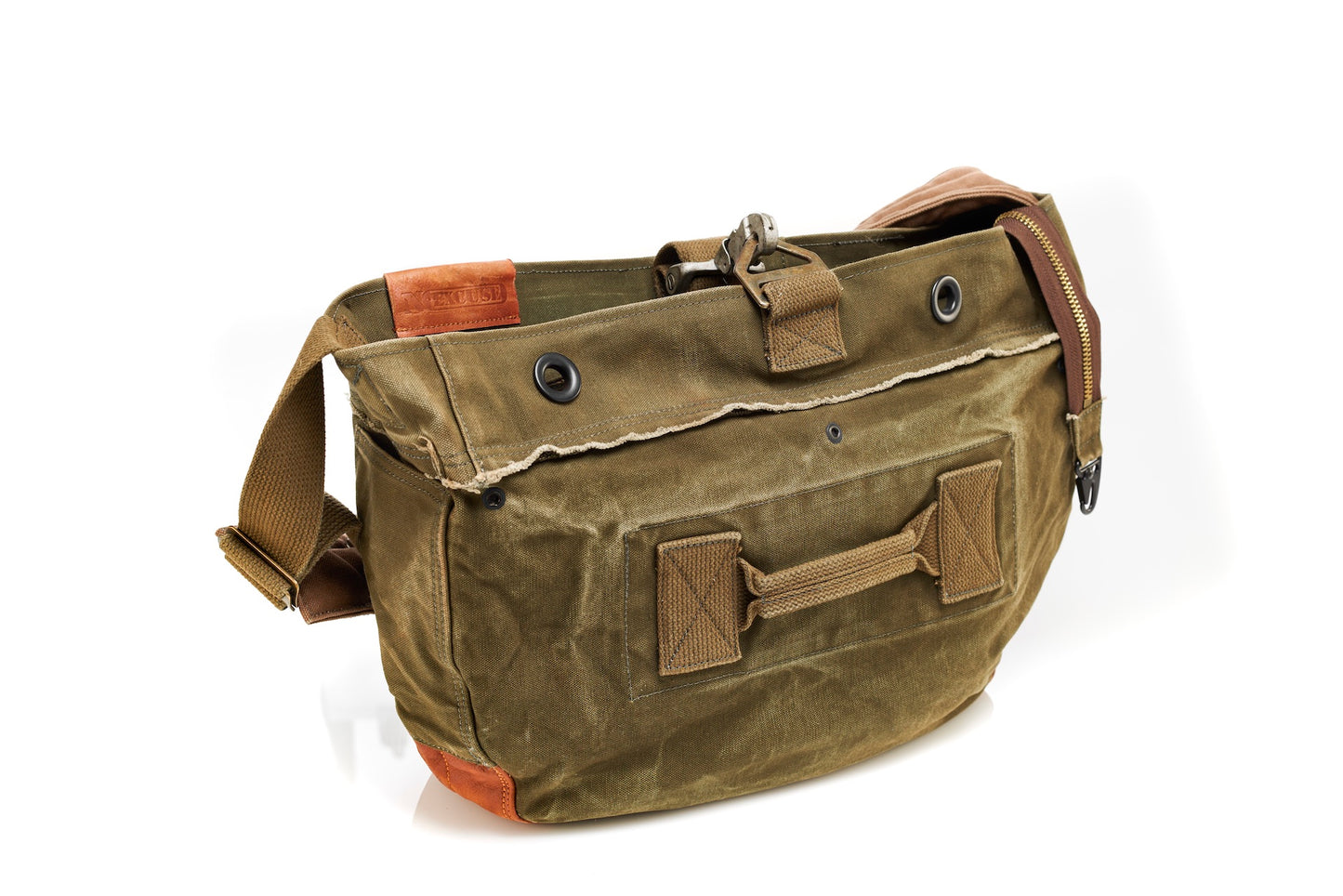 No Excuse® - the "rookie" Retro Vintage Stylish Military Canvas Hand Made messenger bag