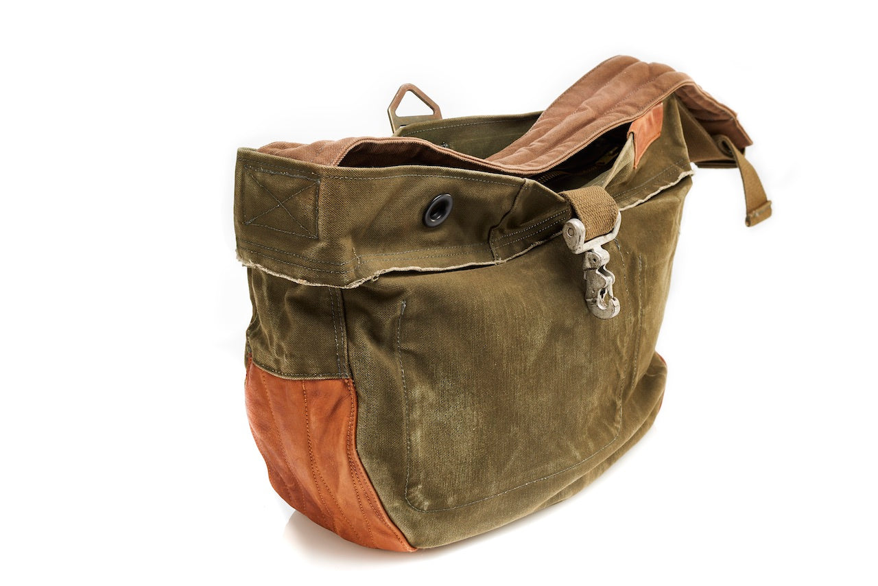 No Excuse® - the "rookie" Retro Vintage Stylish Military Canvas Hand Made messenger bag