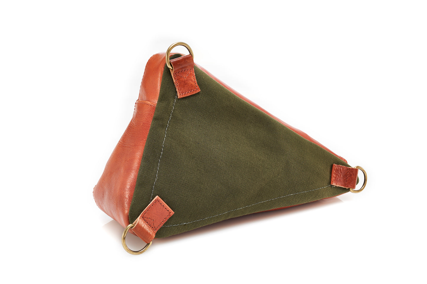 No Excuse® - Delta Series bag - Vintage Leather Canvas Sling Chest Pack